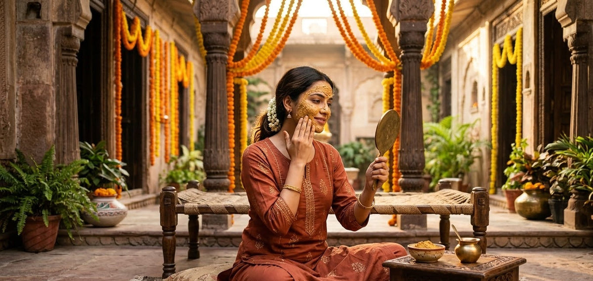 The Forgotten Indian Tradition of Cleansing Skin with Grains and Botanicals